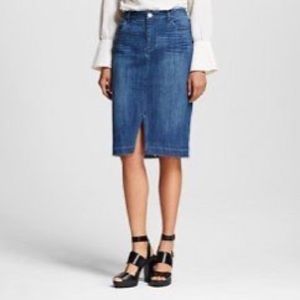 Who What Wear | Denim Pencil Skirt